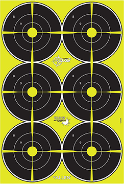 EzAim Splash Bullseye Targets 6 in. 8 pk.