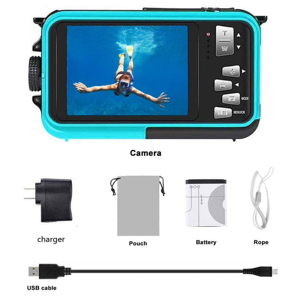 2.7 Inch Action Camera 1080P 60fps 24mp Waterproof Shockproof Recording Sport Digital Cameras Yellow