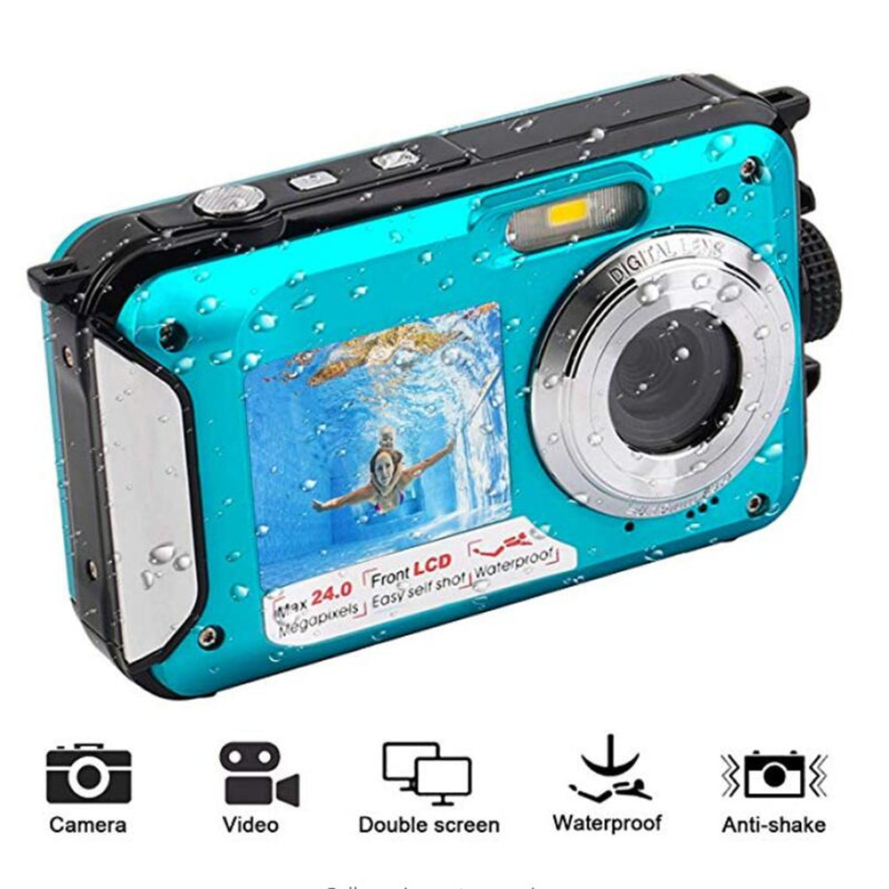 2.7 Inch Action Camera 1080P 60fps 24mp Waterproof Shockproof Recording Sport Digital Cameras Yellow