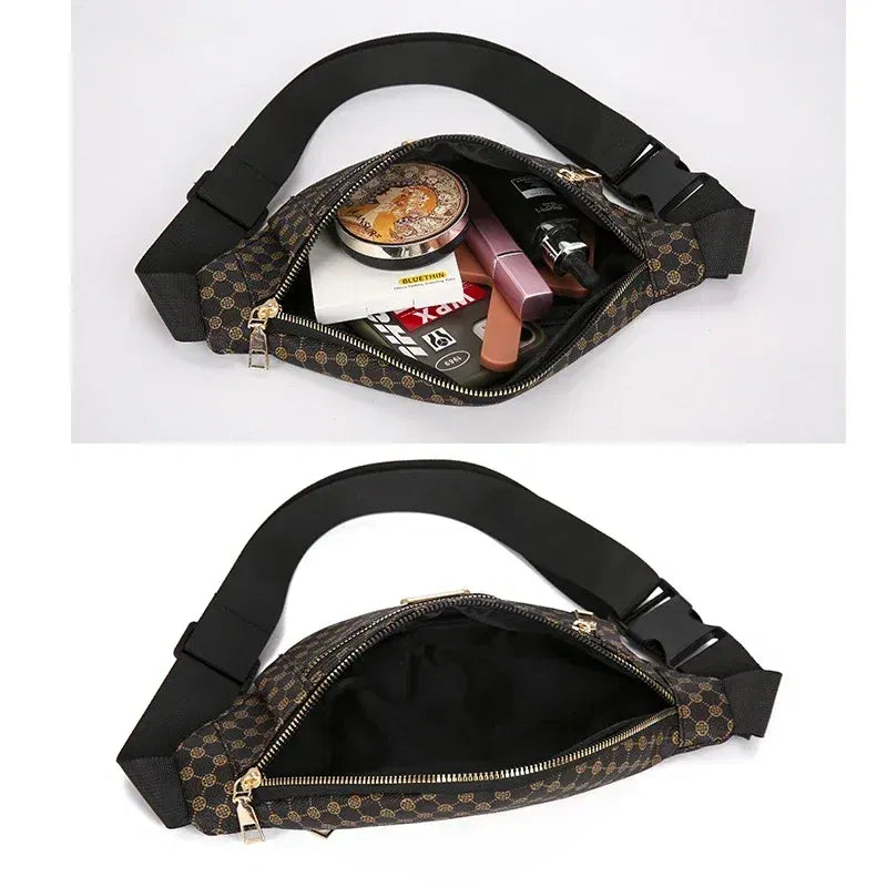 Color: Blue - VC Men's Fanny Pack Lightweight Sports Cycling Waist Bag Classics Small Shoulder Bags for Man Belt Pouch Phone Chest Bags Male