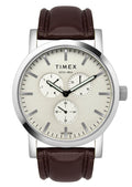 Timex Men's Elevated Classic Leather Strap Watch